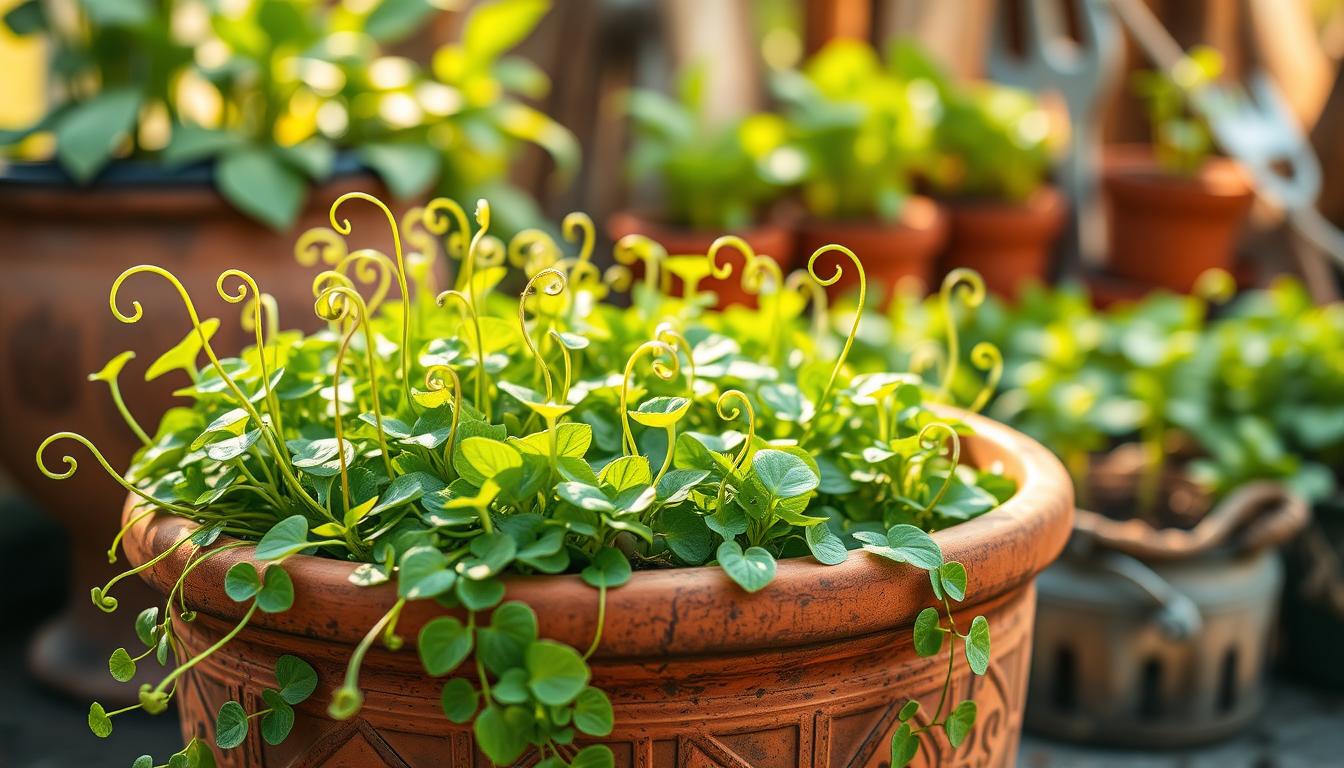 Dichondra ile sadzonek do doniczki