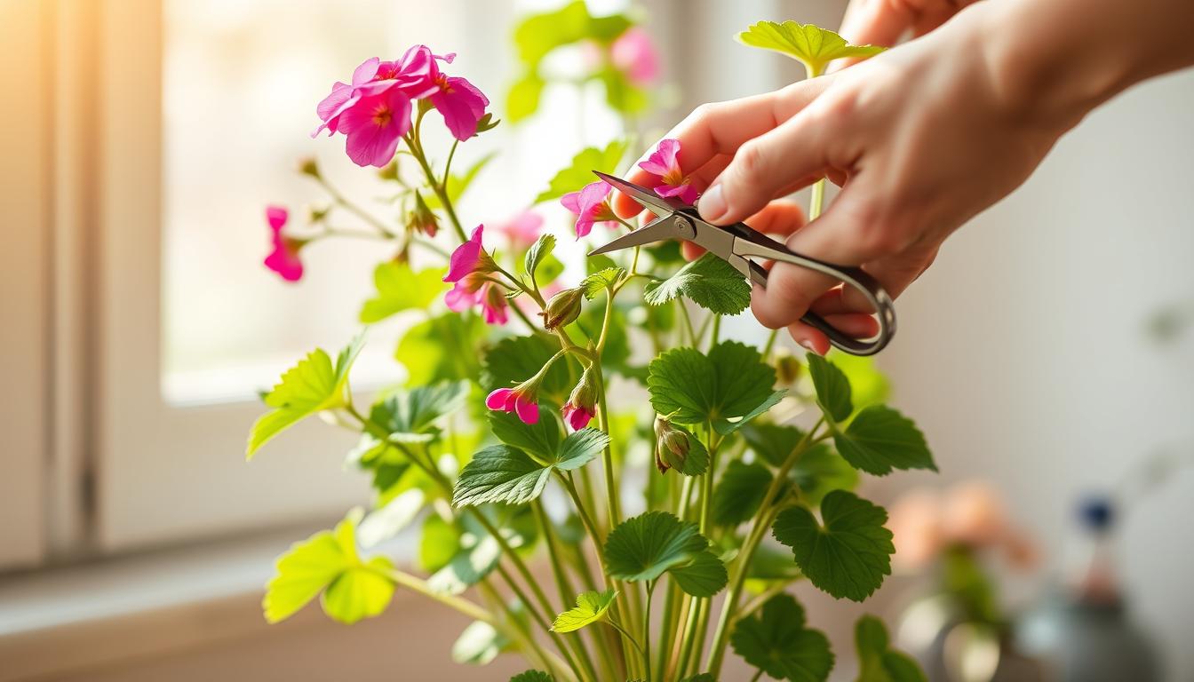 Jak przycinać geranium