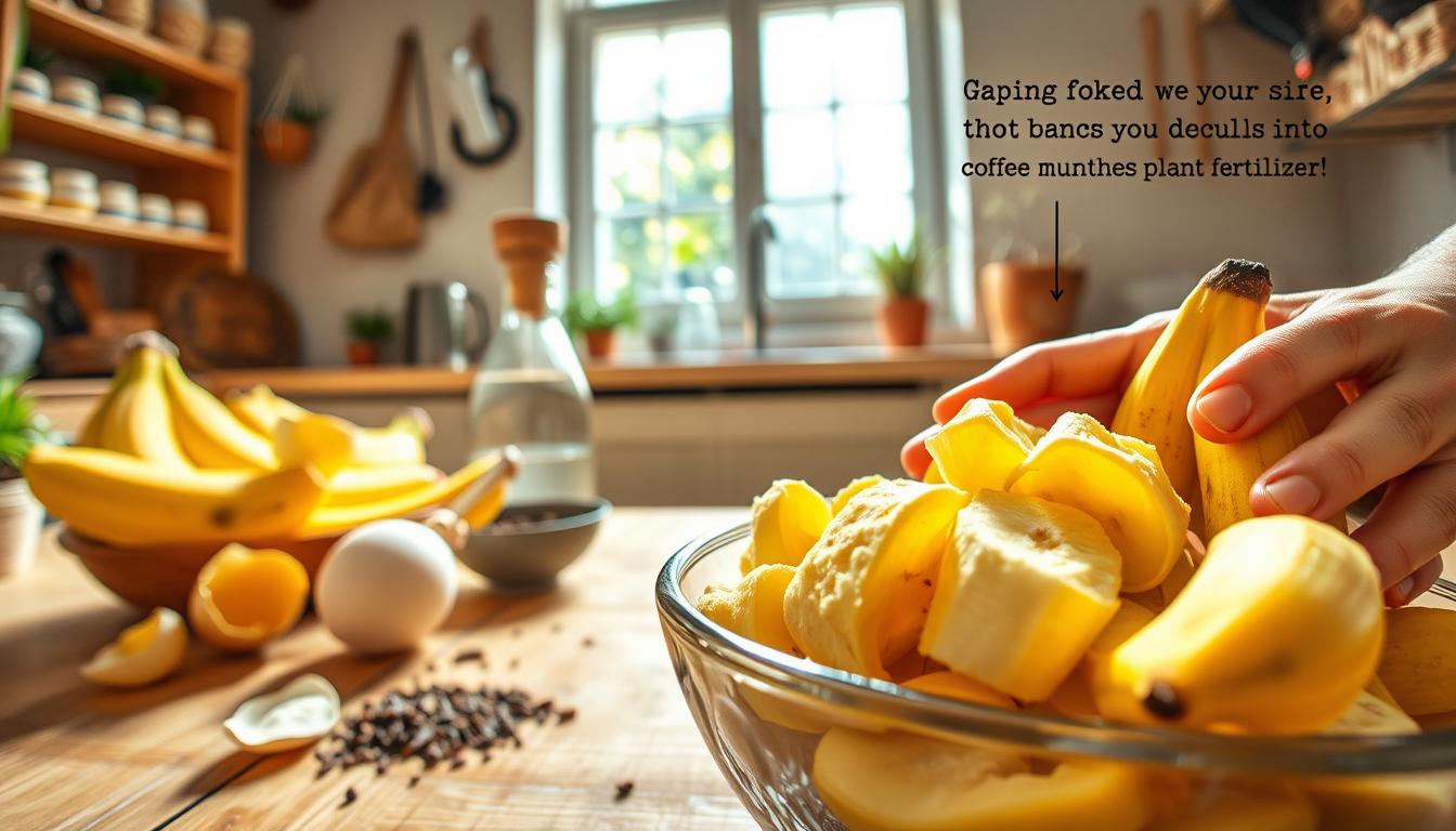 Jak zrobić nawóz z bananów